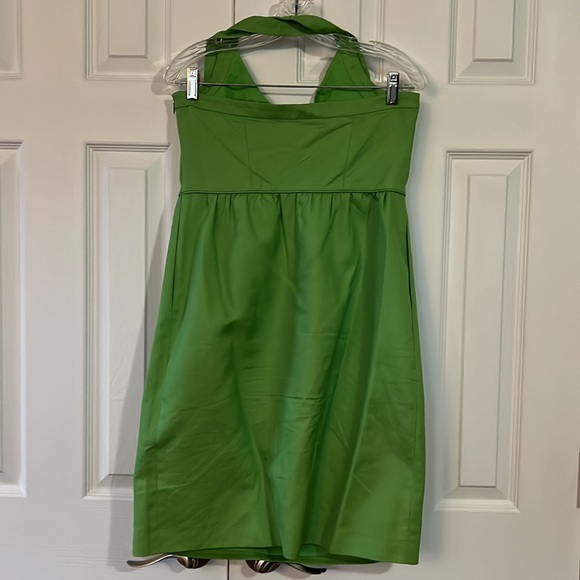 J Crew Cotton Cady Madeleine Dress in Clover - Picture 3 of 7